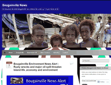 Tablet Screenshot of bougainvillenews.com
